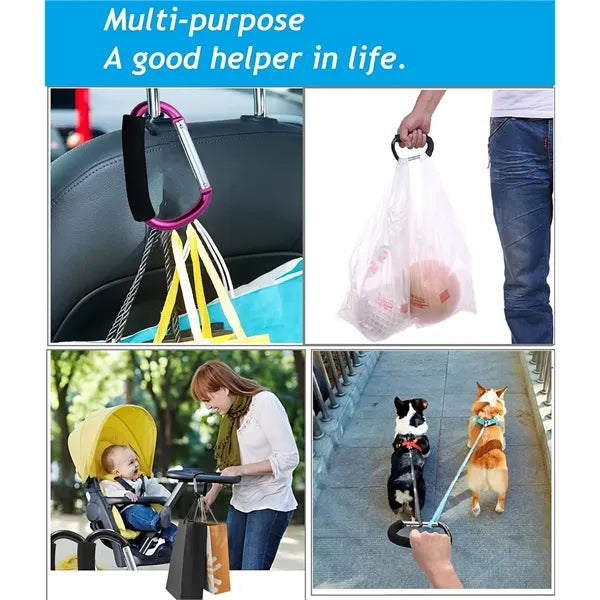 Large Clip Stroller Hooks