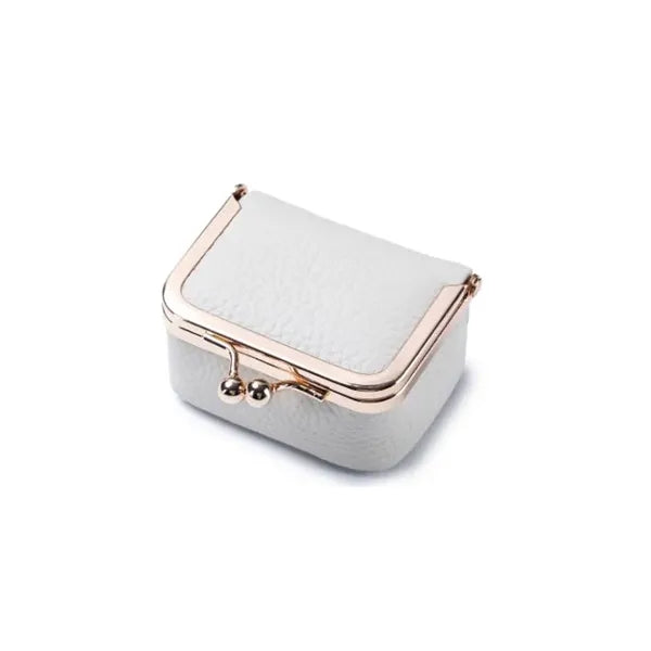 Mini Jewelry Box Travel Small Coin Purse Organizer