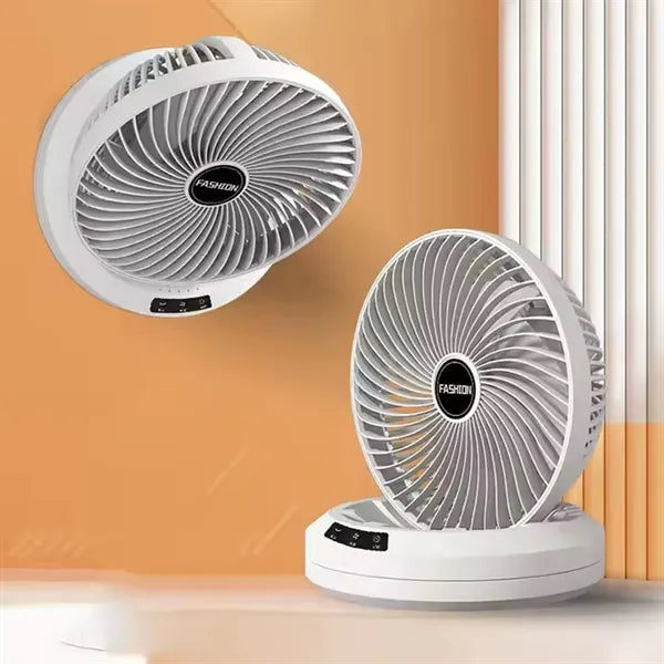 1200 mAh Wall-mounted Desktop Large Wind Shake Head Fan