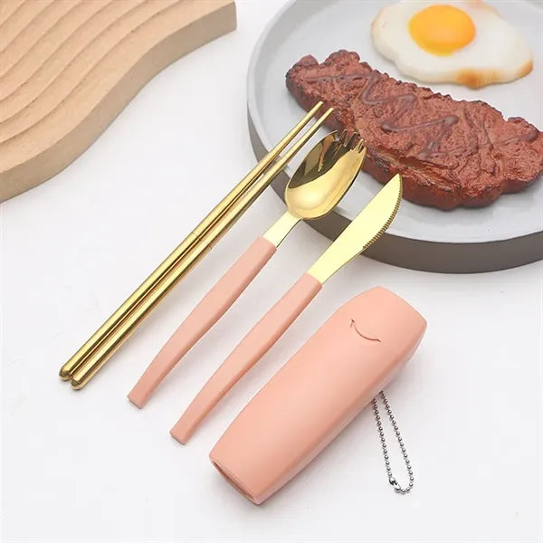 Portable Utensils Set with Case