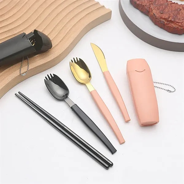 Portable Utensils Set with Case