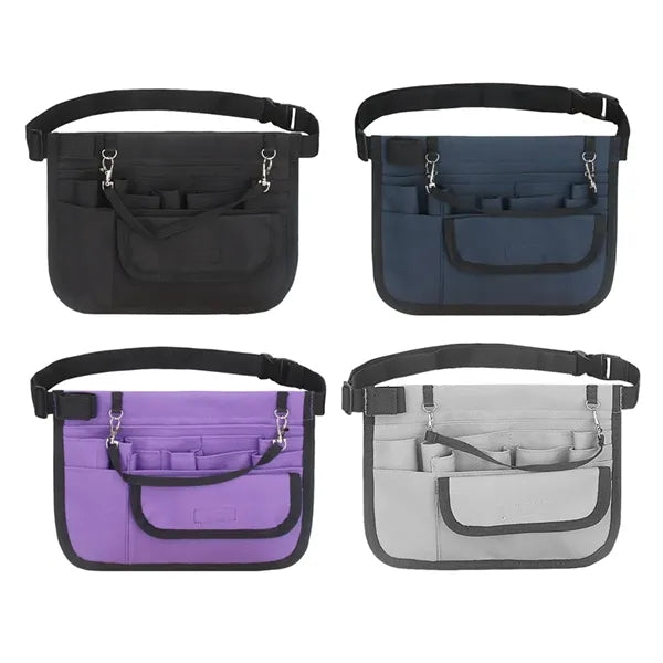 Multi-Pocket Waist Tool Organizer Pouch W/ Adjustable Belt