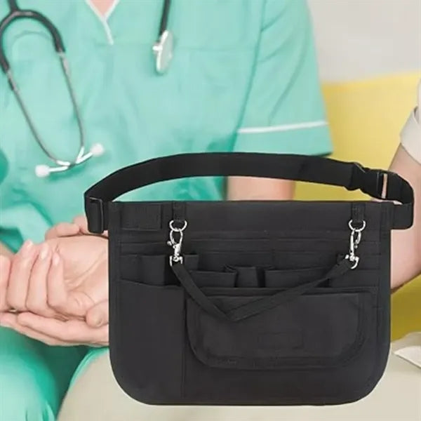 Multi-Pocket Waist Tool Organizer Pouch W/ Adjustable Belt