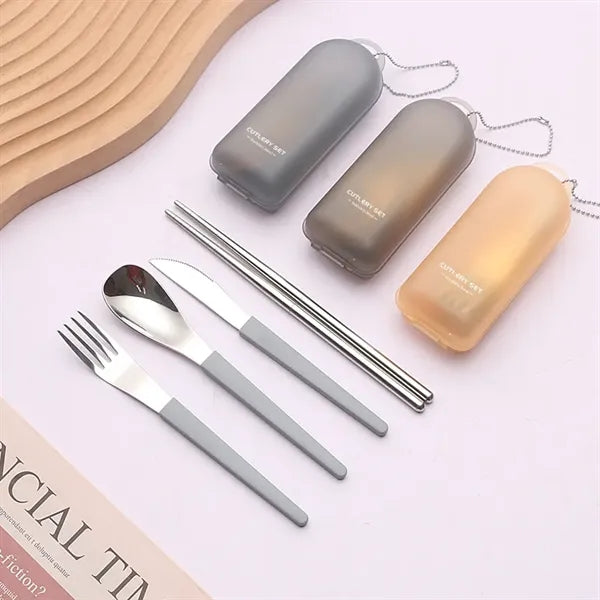 Portable Utensils Set with Case