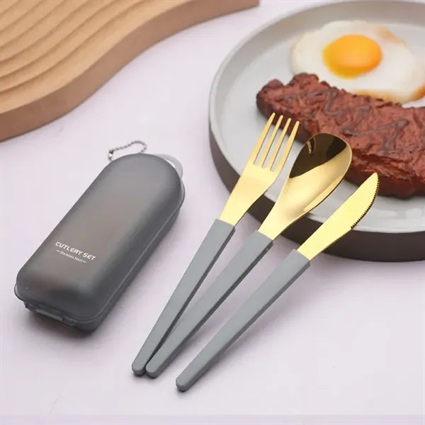 Portable Utensils Set with Case