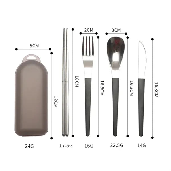 Portable Utensils Set with Case