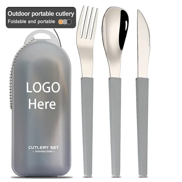 Portable Utensils Set with Case