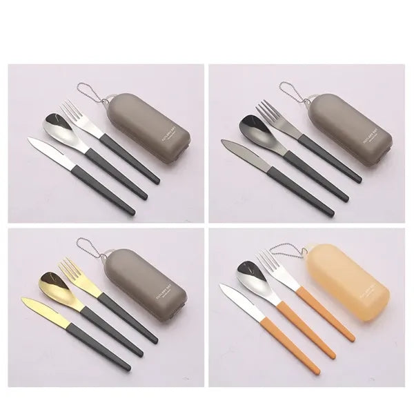 Portable Utensils Set with Case