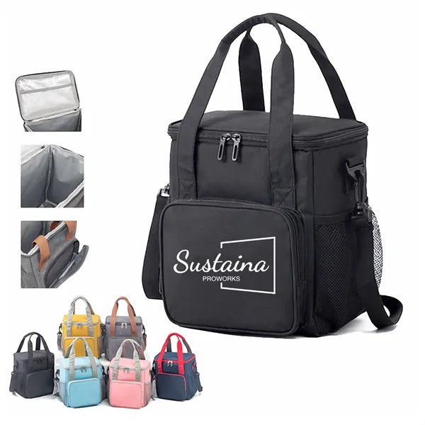 Oxford PEVA Insulated Beer Cooler Bag With Shoulder Strap