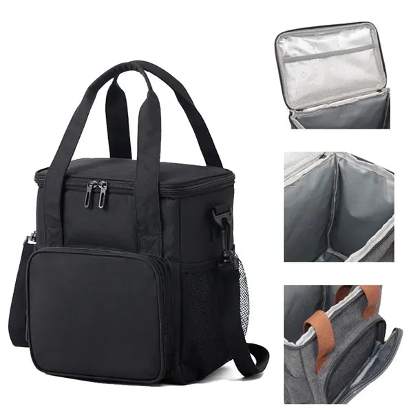 Oxford PEVA Insulated Beer Cooler Bag With Shoulder Strap
