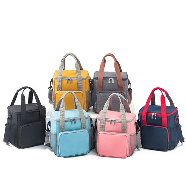 Oxford PEVA Insulated Beer Cooler Bag With Shoulder Strap
