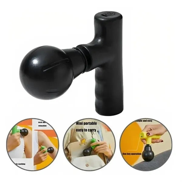Portable Mini Powerful Fascial Gun Relief Muscle Massager