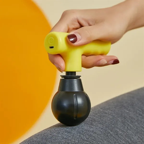 Portable Mini Powerful Fascial Gun Relief Muscle Massager