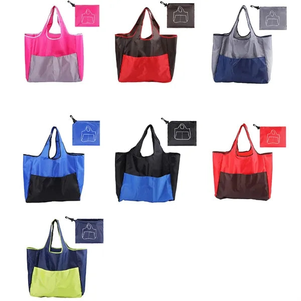 Portable Polyester Shopping Tote Bag