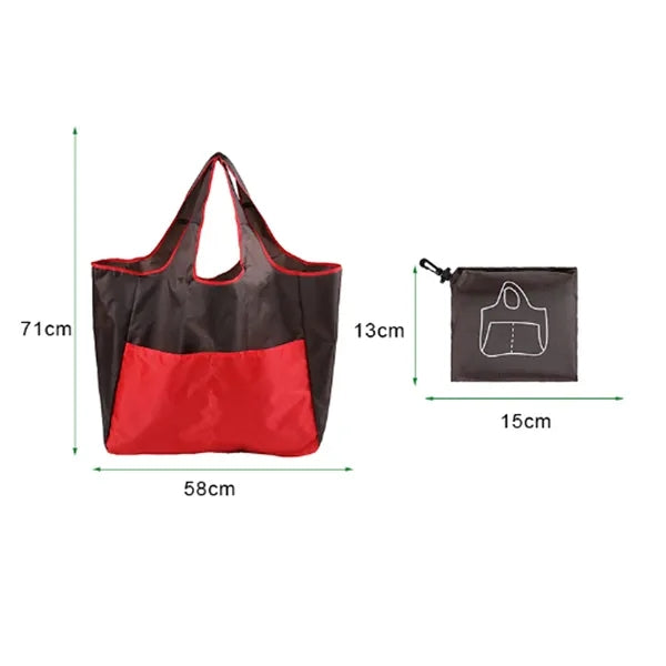 Portable Polyester Shopping Tote Bag