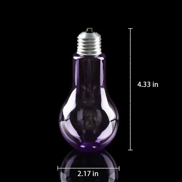 Lightbulb Tumbler Gift Kids Plastic Bottle Bulb
