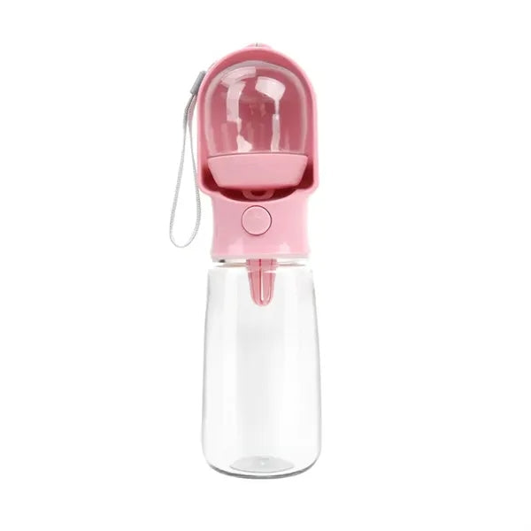 Dog Water Bottle with Food Container
