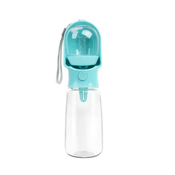 Dog Water Bottle with Food Container