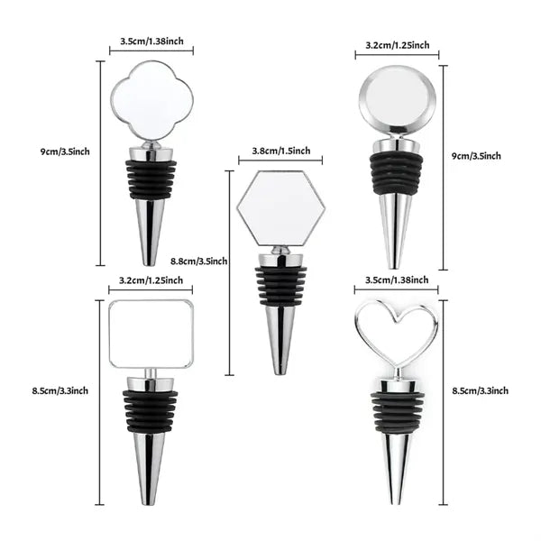 Stainless Steel Wine Bottle Stoppers