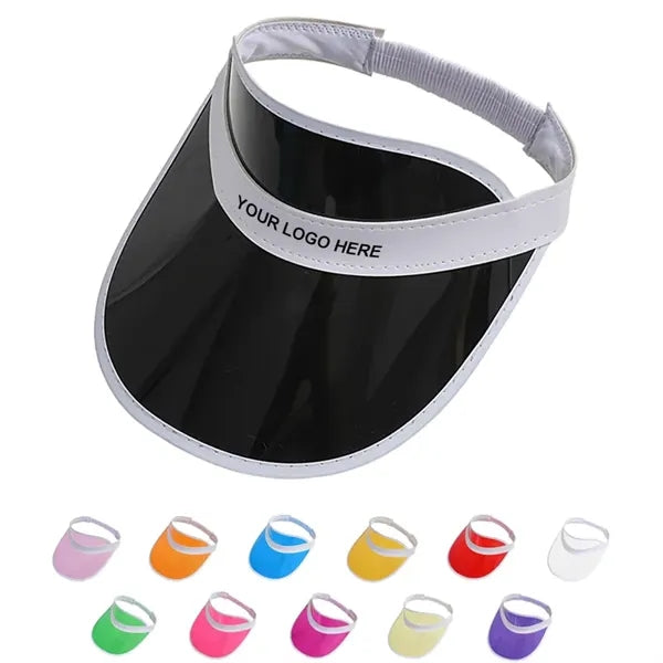 Pvc Sun Visor Hat Uv Protection