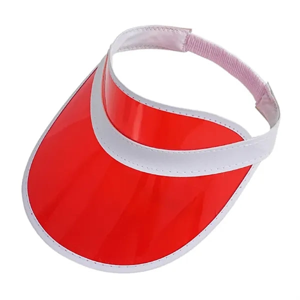 Pvc Sun Visor Hat Uv Protection