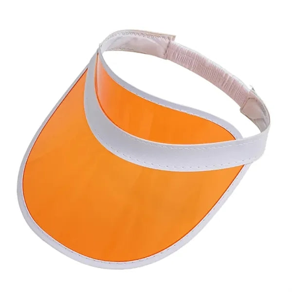 Pvc Sun Visor Hat Uv Protection