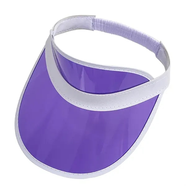 Pvc Sun Visor Hat Uv Protection