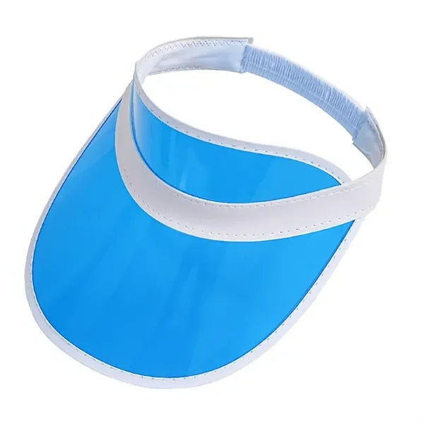 Pvc Sun Visor Hat Uv Protection
