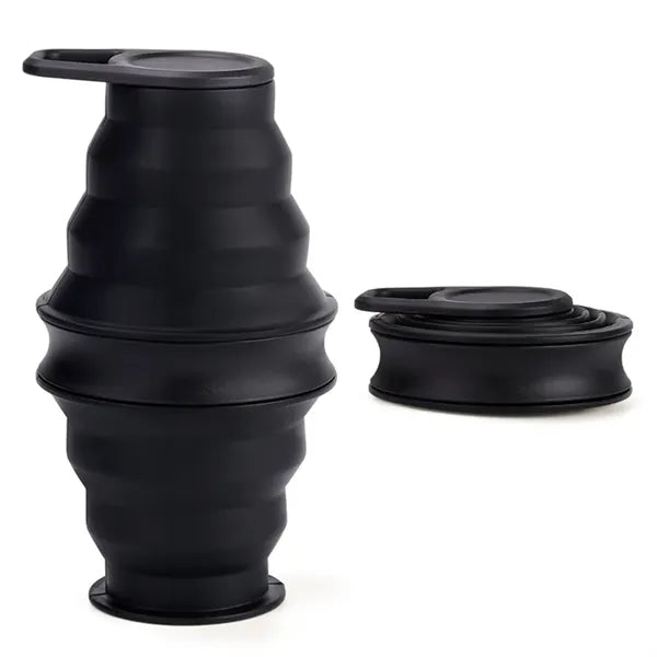 Sports Collapsible Water Bottle Foldable for Travel Gym Yoga