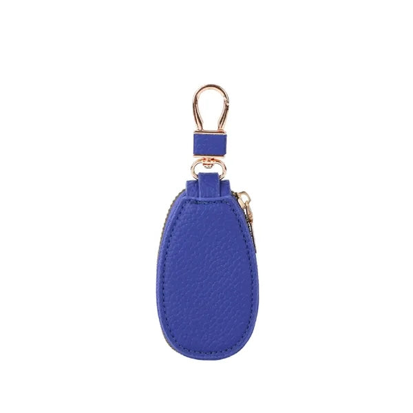 Portable Keychain Car Wallet with Zipper for Secure Storage