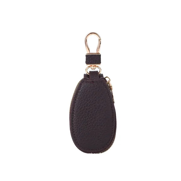 Portable Keychain Car Wallet with Zipper for Secure Storage
