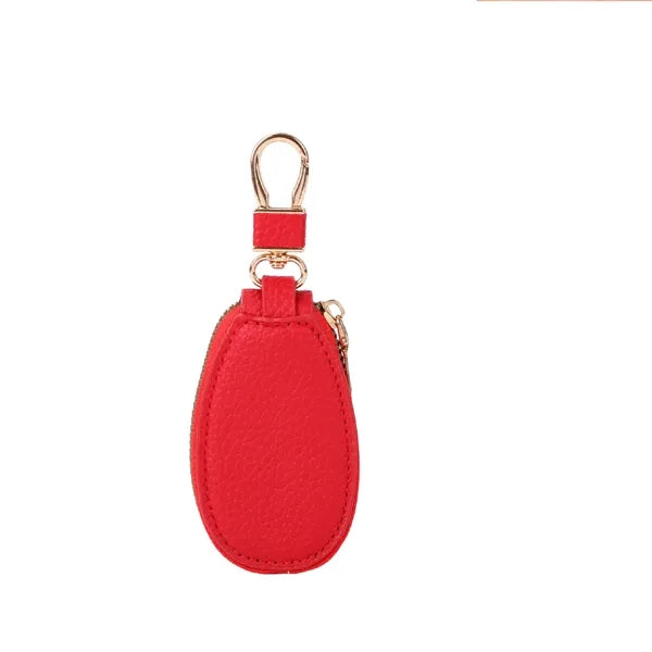 Portable Keychain Car Wallet with Zipper for Secure Storage