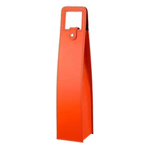 One Bottle Leather Wine Tote Carrier