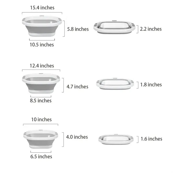 Foldable Portable Washing Basins Washbasins For Travel