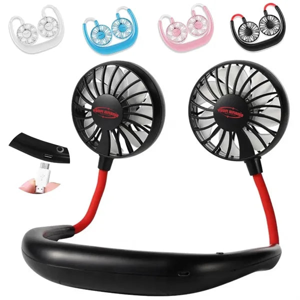 Hands Free Portable Neck Fans