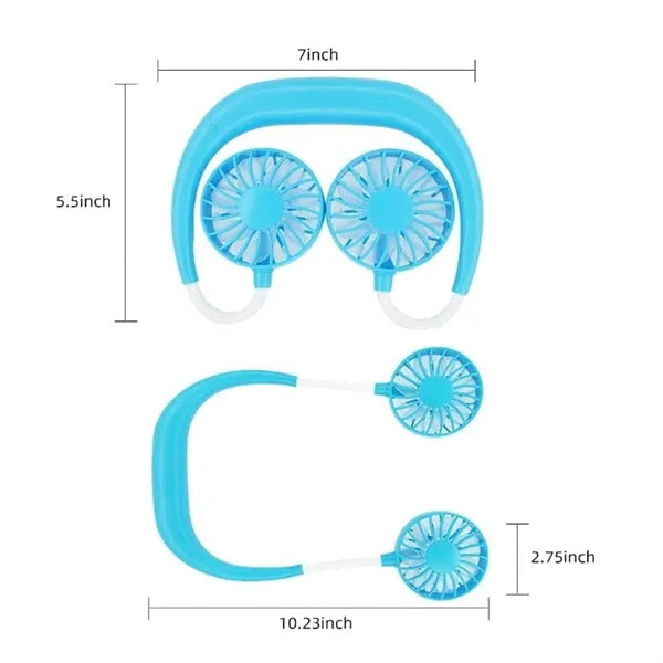 Hands Free Portable Neck Fans