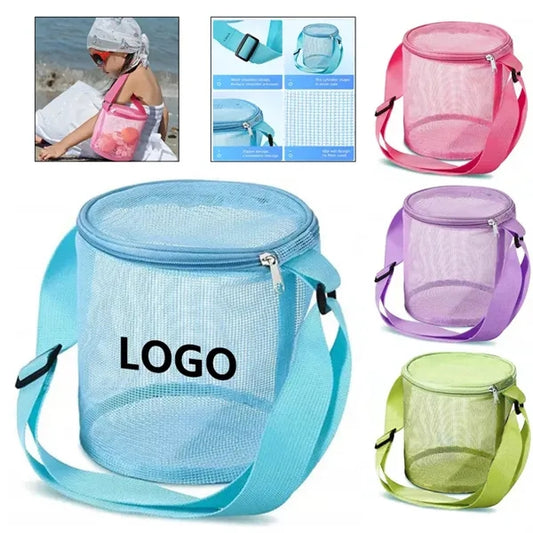 Children's Mesh Shell Storage Bag