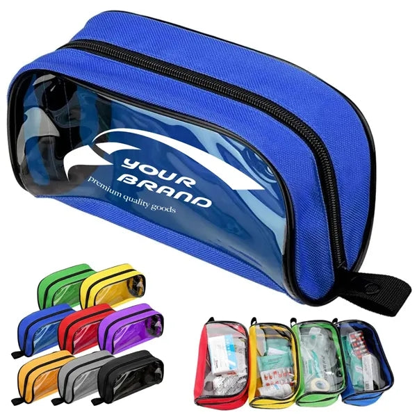 Medical Bag Organizer Storage w/ Transparent Window