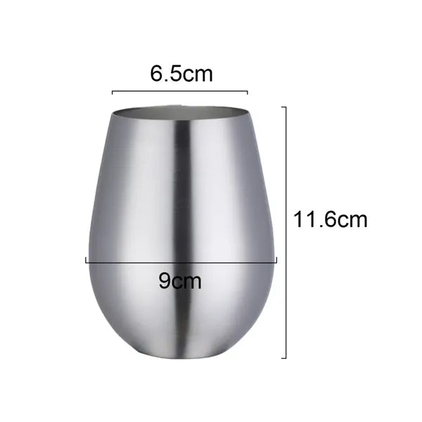 18oz Stainless Steel Wine Glass