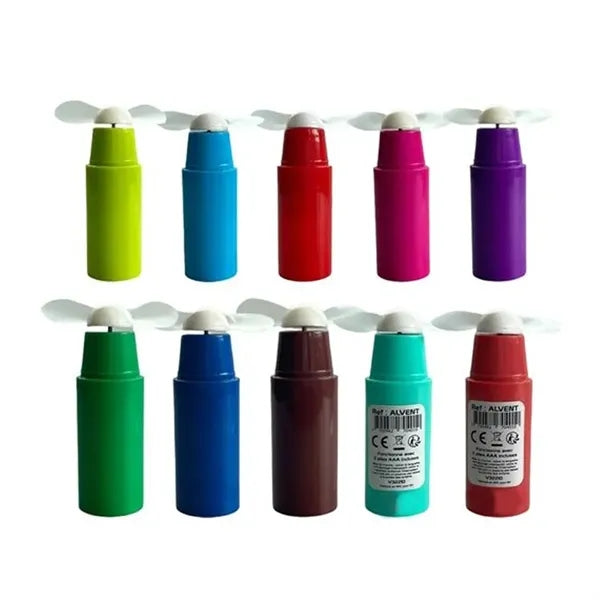 Mini Lipstick Style Portable Fan with Hidden Blades