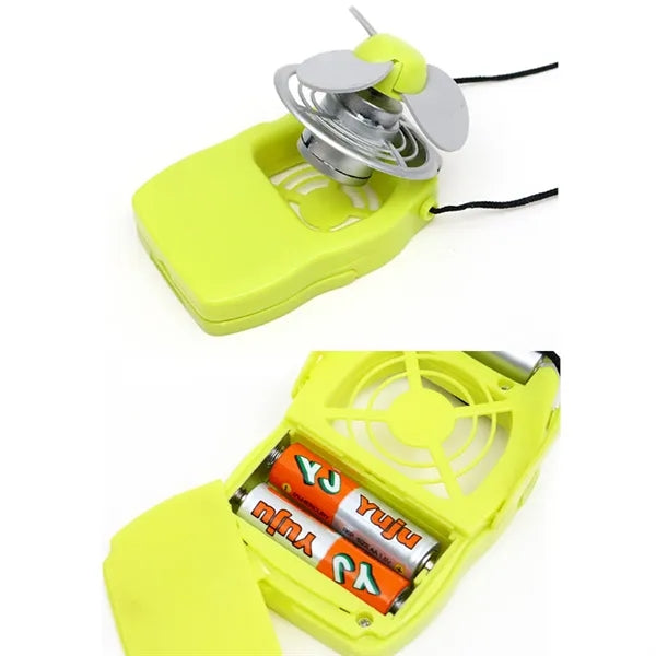 Mini Desktop Fan with Soft Blades and Cute Color Design