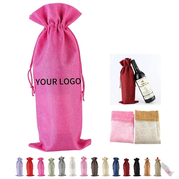 Wine Drawstring Bag
