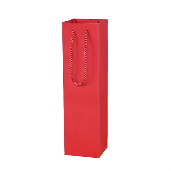 Colorful Wine Gift Paper Bags With Handles