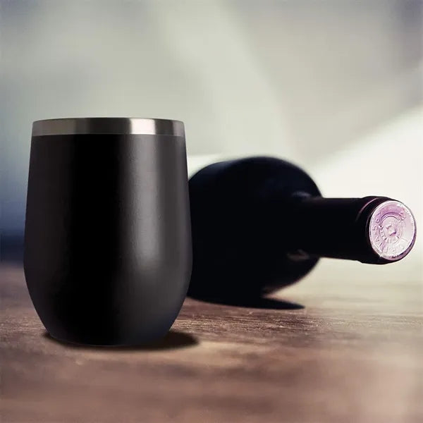 Stainless Steel Wine Tumbler with Lid Insulated Travel Mug