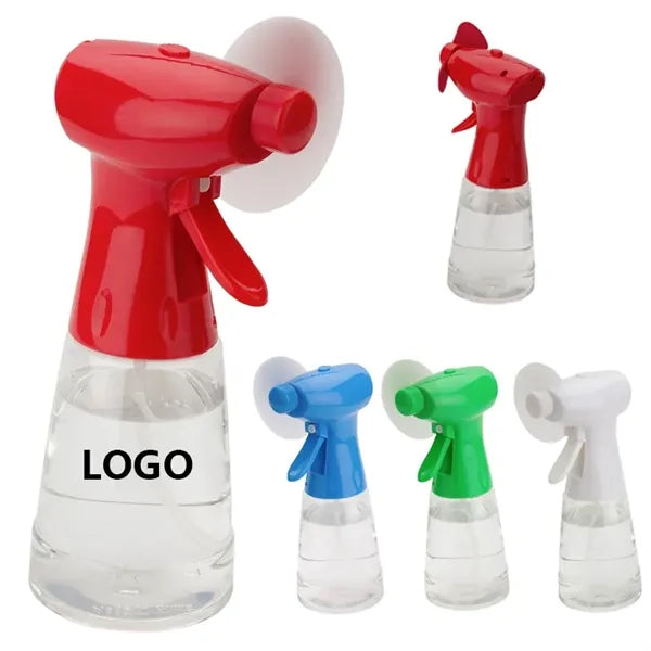 Stay Cool Spray Bottle & Fan