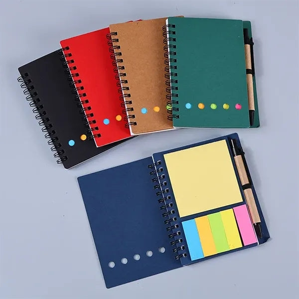 Sticky Note Set with Pen