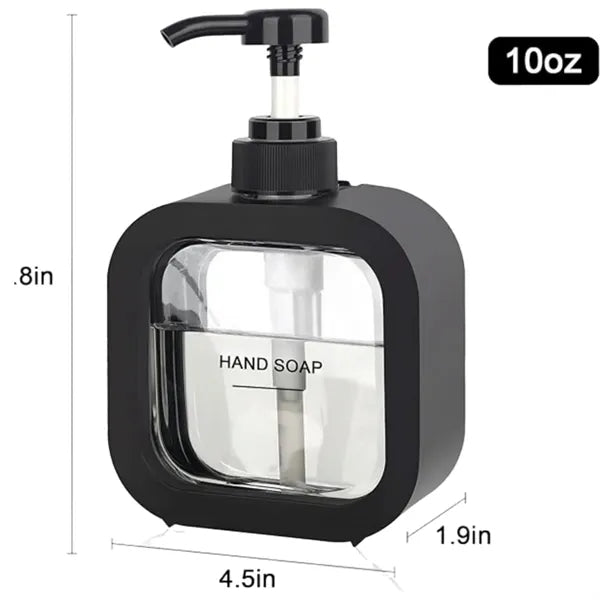 10oz Translucent Plastic Dispenser Bottle
