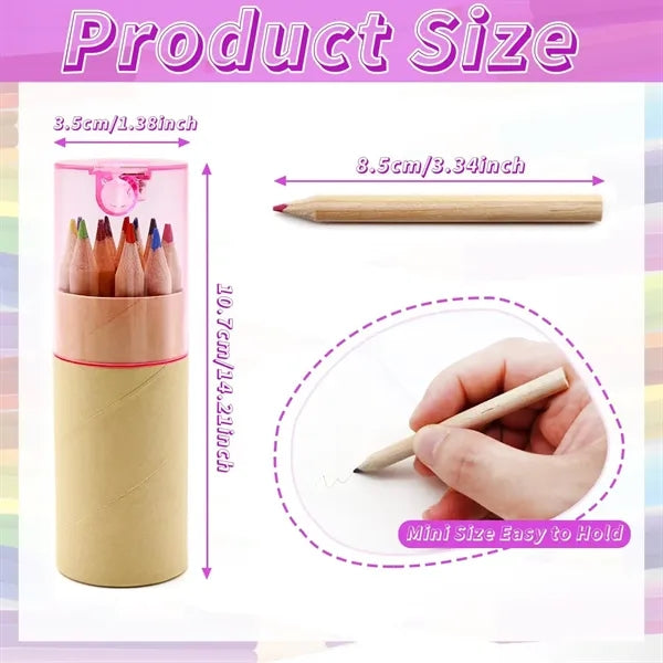 Mini 12 Colored Pencil