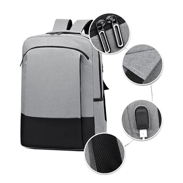 Laptop Backpack with USB Charging Port