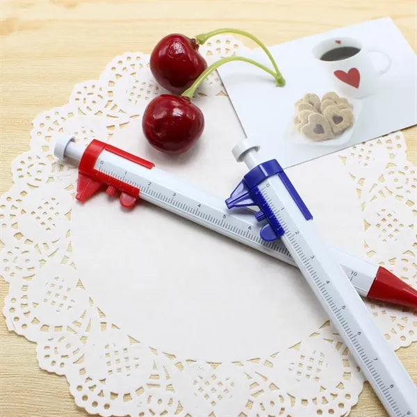 Vernier Caliper Click Ballpoint Pen